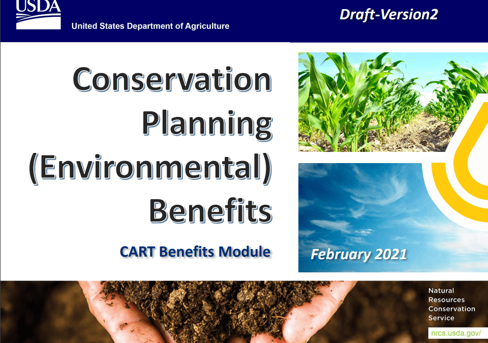 NCPP, 보존 계획 재 활성화 – Jimmy Bramblett의 보존 계획 (환경) 혜택