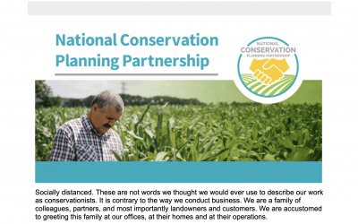 NCPP Update (May 2020) Conservation Continues, Because of You