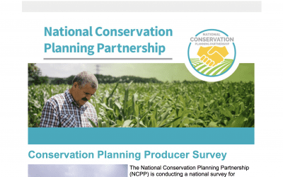 Actualización de NCPP (enero de 2021) - Encuesta de productores de planificación de la conservación