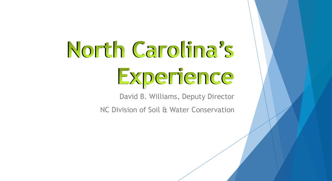 NCPP Reinvigorate Conservation Planning – The North Carolina Experience